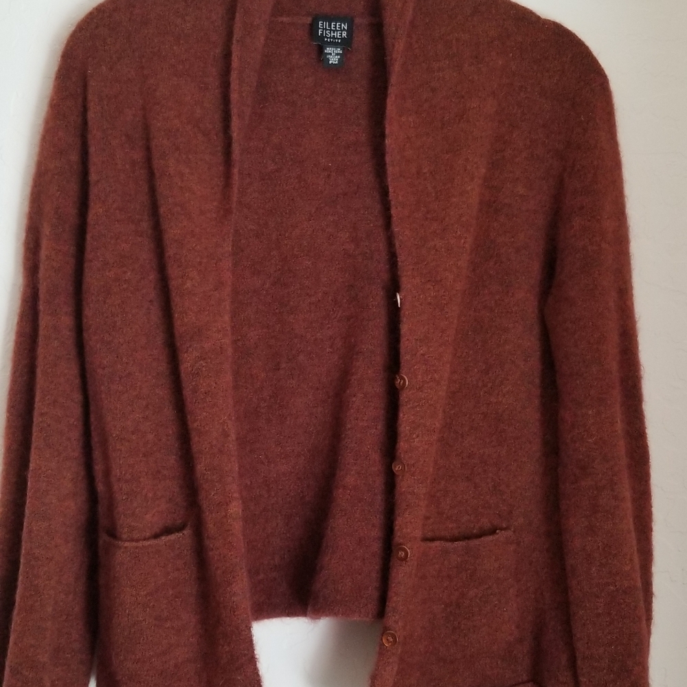 Eileen Fisher shawl collar cardigan